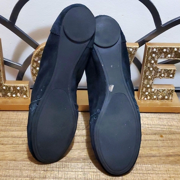 Sole Society Women's Suede Tanya Ballerina Slip-On Loafers Sz 9.5 - Picture 6 of 9